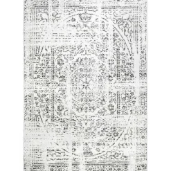 Kirklands Home Gray Vintage Distressed Area Rug, 8x12 Online