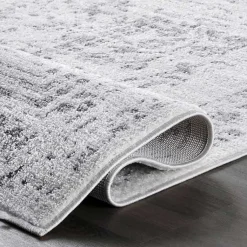 Kirklands Home Gray Vintage Distressed Area Rug, 8x12 Online
