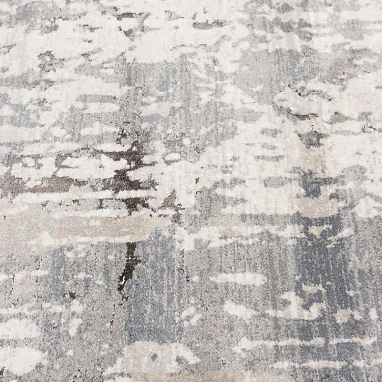 Kirklands Home Waters Abstract Area Rug, 5x7 Gray Discount