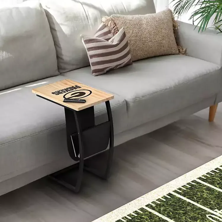Kirklands Home Green Bay Packers Wood C-Table Tan Online