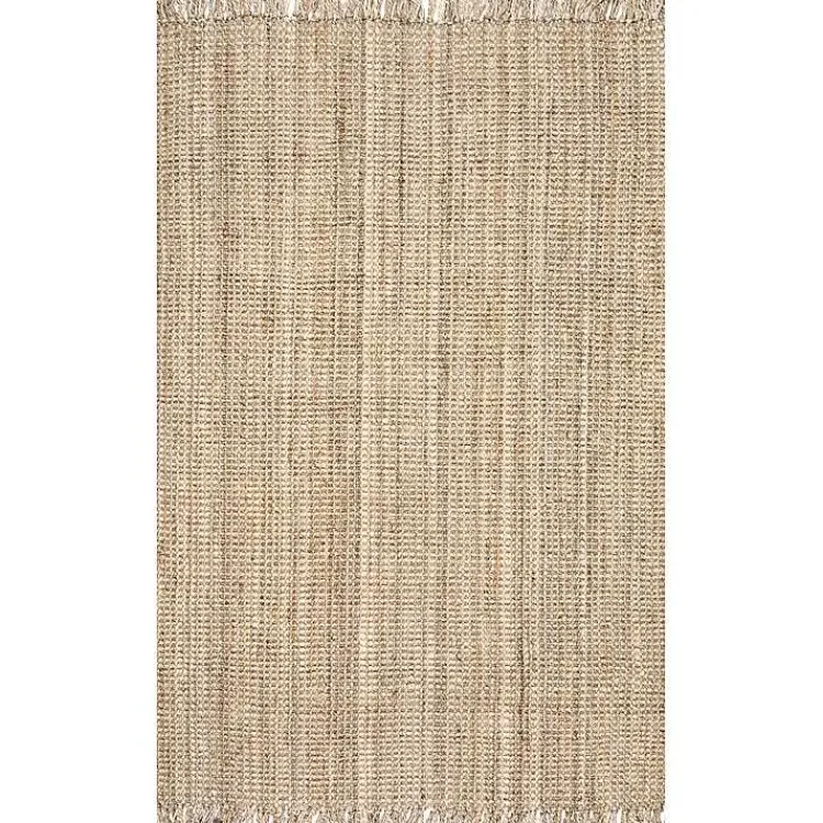 Kirklands Home Hand Woven Chunky Loop Jute Caspar Runner Tan Best