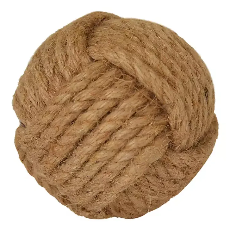 Bowl Filler>Kirklands Home Handmade Jute Rope Orbs, Set of 4 Brown