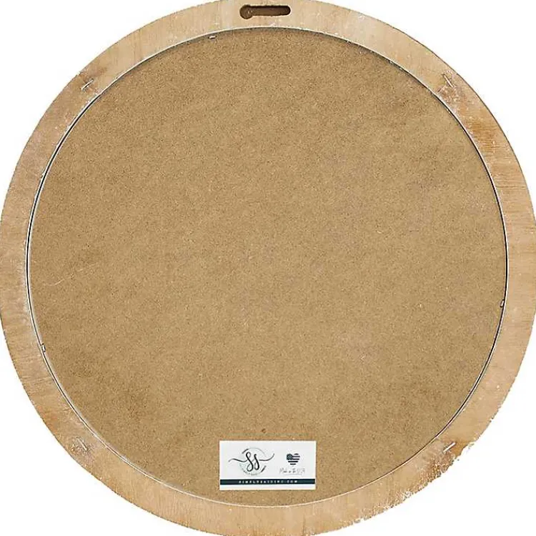 Fall>Kirklands Home Hello Fall Round Beaded Framed Wall Plaque