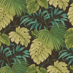 Kirklands Home Island Leaves Outdoor Seat Cushions, Set of 2 New