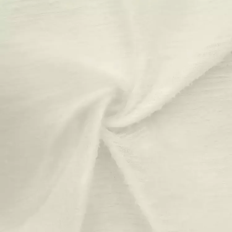 Kirklands Home Boucle Sheer Single Curtain Panel, 84 in. Ivory Sale