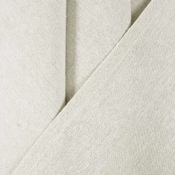 Kirklands Home Burlap Knotted Curtain Panel Set, 108 in. Ivory Outlet