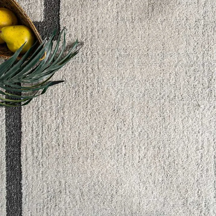 Kirklands Home Ivory Classic Border Area Rug, 5x7 Best