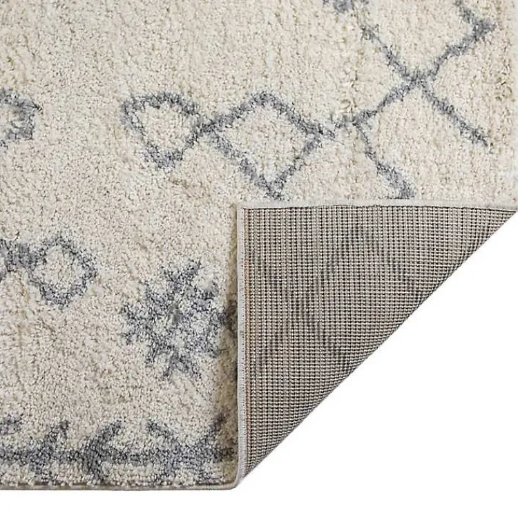 Kirklands Home Geometric Runner Ivory Discount