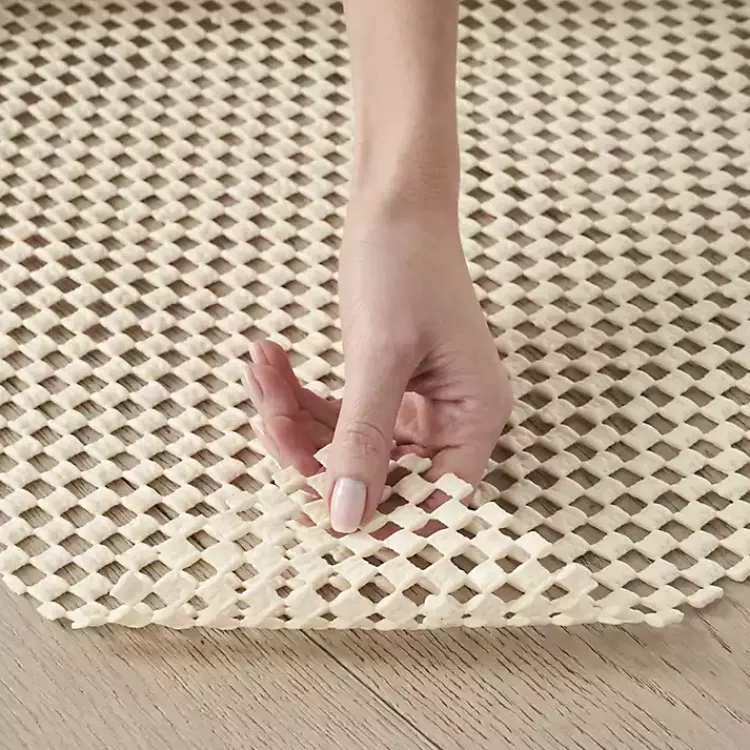 Kirklands Home Gridlock Non-Slip Rug Pad, 3x4 Ivory New