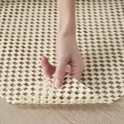 Kirklands Home Gridlock Non-Slip Rug Pad, 5x8 Ivory Hot