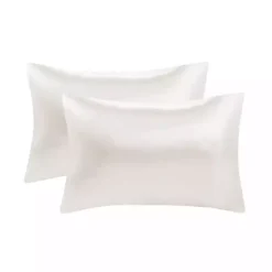 Kirklands Home Satin King 2-pc. Pillow Case Set Ivory Clearance