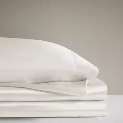 Kirklands Home Satin 6-pc. Queen Sheet Set Ivory Outlet