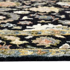 Kirklands Home Jackson Black Hand-Tufted Area Rug, 5x7 Sale