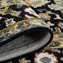 Kirklands Home Jackson Black Hand-Tufted Area Rug, 5x7 Sale