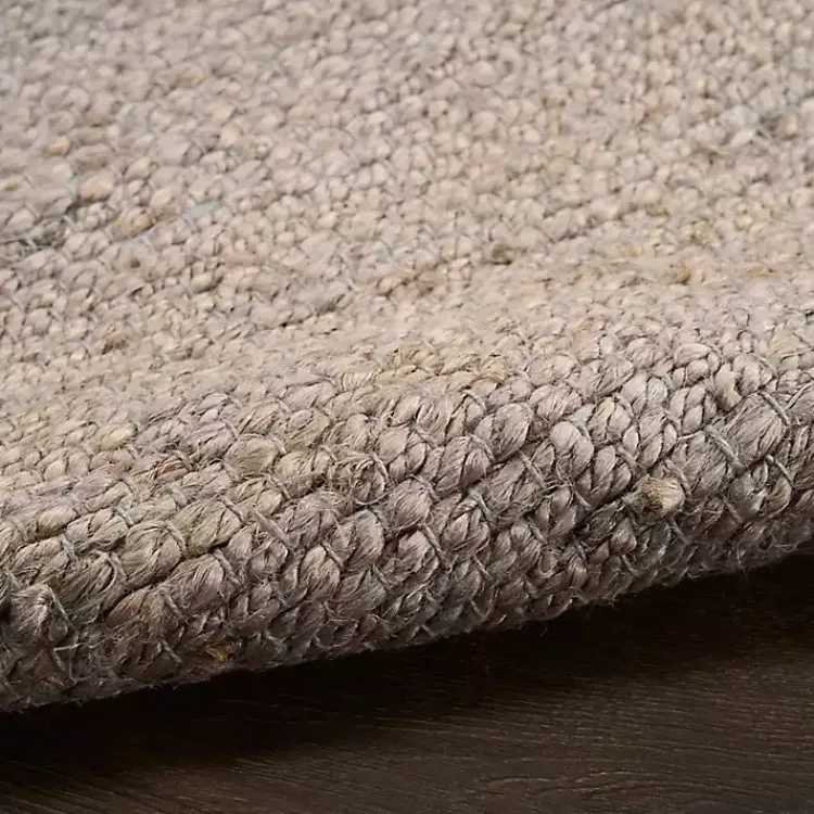 Kirklands Home Jaxon Natural Jute Area Rug, 8x10 Gray Outlet