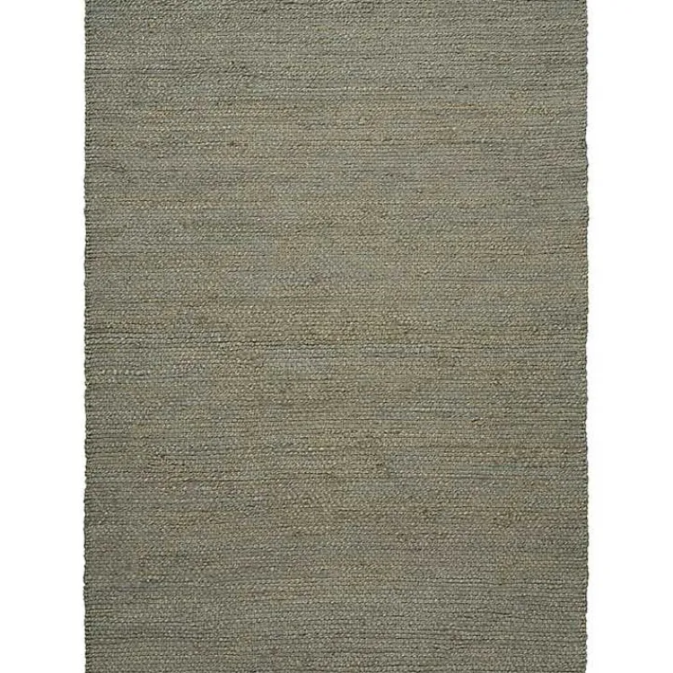 Kirklands Home Jaxon Sage Natural Jute Area Rug, 4x6 Green Hot