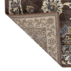 Kirklands Home Jordan Bea Area Rug, 7x10 Brown Hot