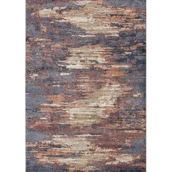 Kirklands Home Jordan Delia Rust Area Rug, 7x10 Multi
