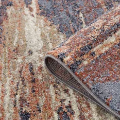 Kirklands Home Jordan Delia Rust Area Rug, 7x10 Multi