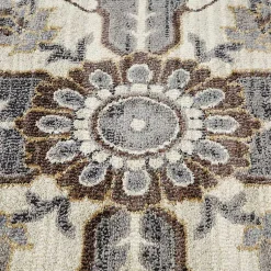 Kirklands Home Jordan Eva Medallion Area Rug, 5x7 New