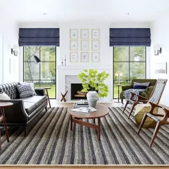 Kirklands Home Lake Striped Emily Henderson x RugsUSA Rug, 10x14 Sale