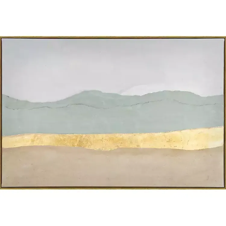 Kirklands Home Layers Framed Canvas Art Print Online