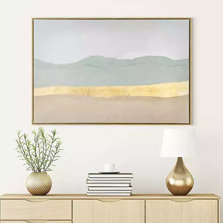 Kirklands Home Layers Framed Canvas Art Print Online