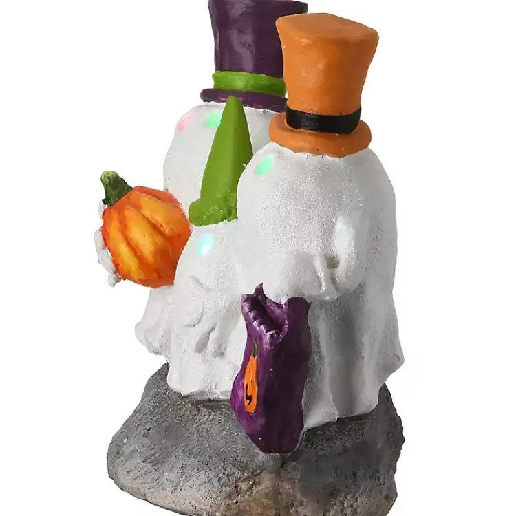 Halloween>Kirklands Home LED Ghost Trio Halloween Statue