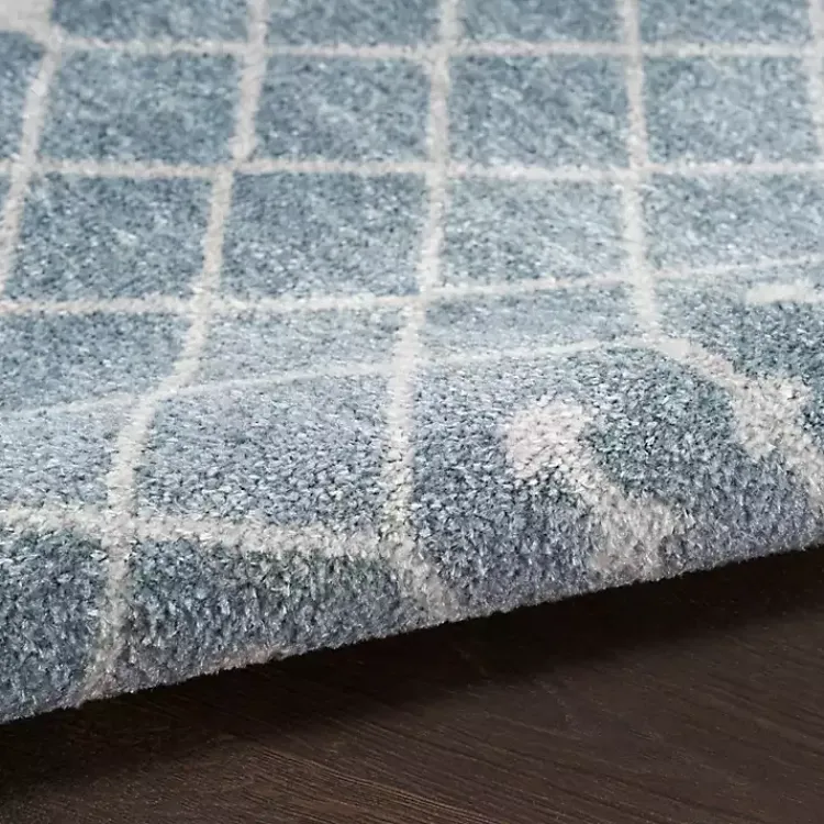 Kirklands Home Light Moroccan Washable Runner, 2x10 Blue Discount