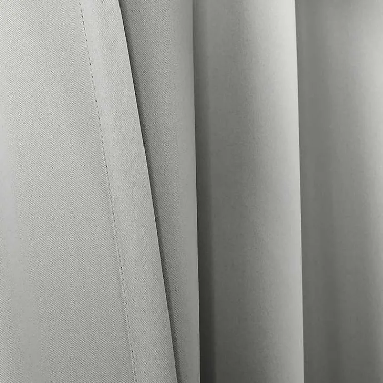 Kirklands Home Light Blackout Curtain Panel Set, 95 in. Gray