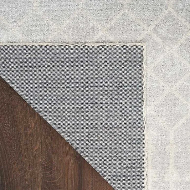 Kirklands Home Light Moroccan Washable Runner, 2x8 Gray Discount