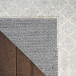 Kirklands Home Light Moroccan Washable Area Rug, 4x6 Gray Online