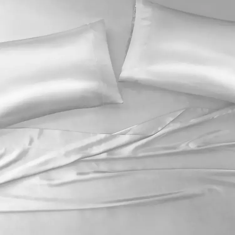 Kirklands Home Light Satin Standard 2-pc. Pillow Case Set Gray Online
