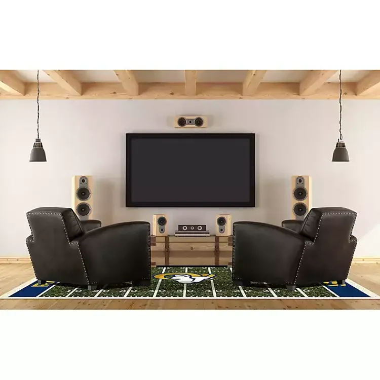 Kirklands Home Los Angeles Rams Home Field Area Rug, 6x8 Green Sale