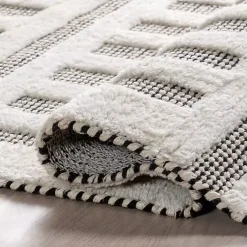 Kirklands Home Merrick Emily Henderson x RugsUSA Area Rug, 4x6 New