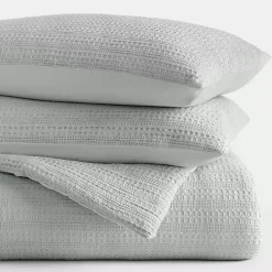 Kirklands Home Mist Waffle Ultra-Soft 3-pc. King Comforter Set Green Online