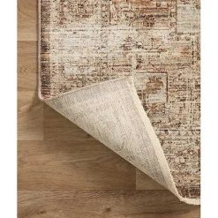 Kirklands Home Mocha and Cream Sorrento Area Rug, 7x10 Best