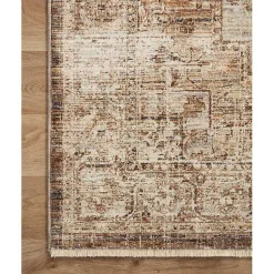 Kirklands Home Mocha and Cream Sorrento Area Rug, 7x10 Best