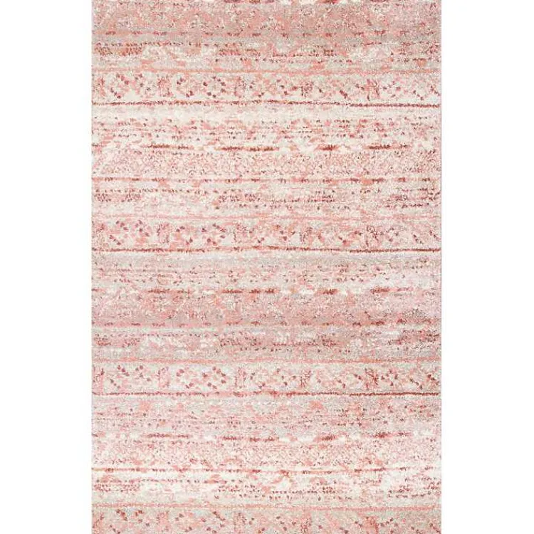 Kirklands Home Modern Hattie Area Rug, 8x10 Pink Best