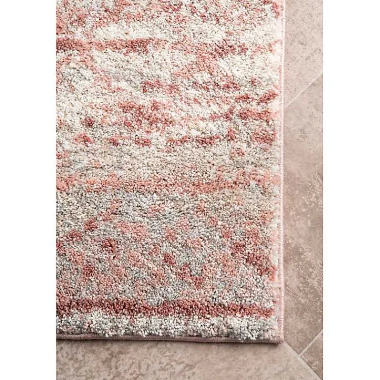 Kirklands Home Modern Hattie Area Rug, 8x10 Pink Best