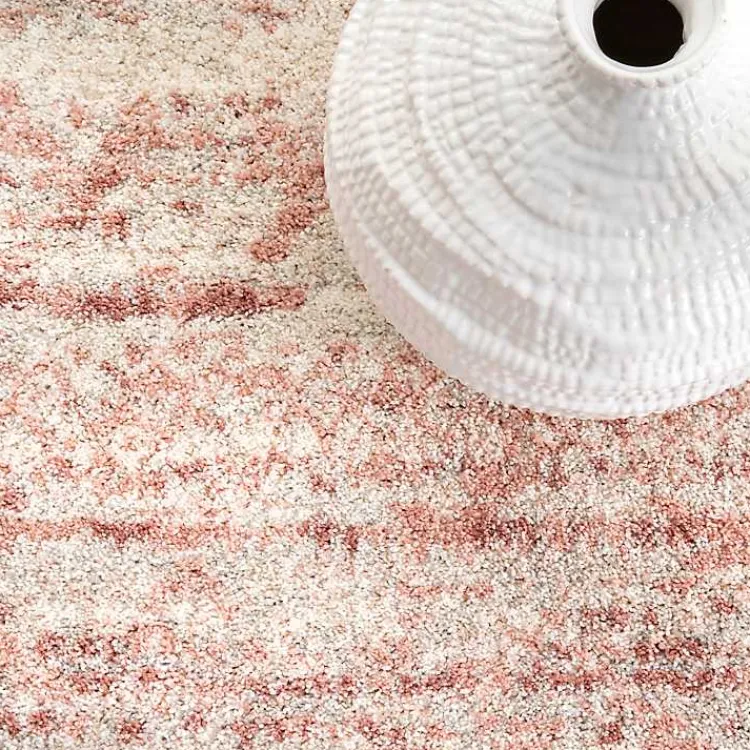 Kirklands Home Modern Hattie Area Rug, 8x10 Pink Best