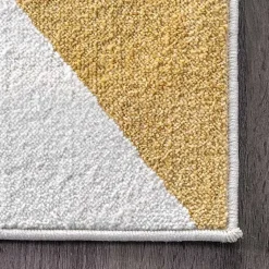 Kirklands Home Multicolor Abstract Shapes Area Rug, 6x9 Clearance