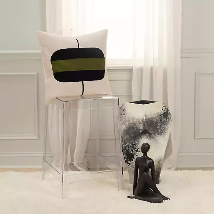 Pillows>Kirklands Home Multicolor Block Pillow