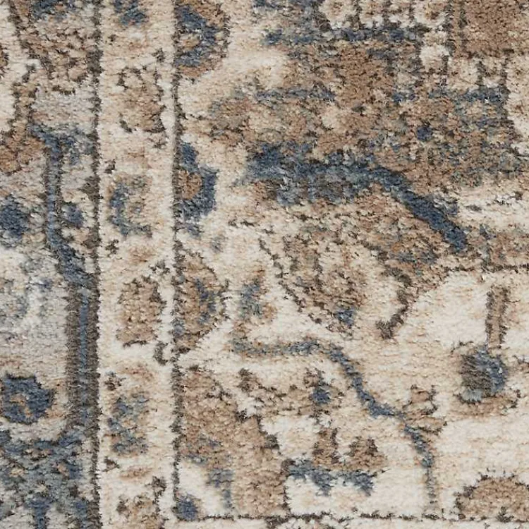 Kirklands Home Multicolor Nadia Medallion Runner, 2x10 Gray Sale