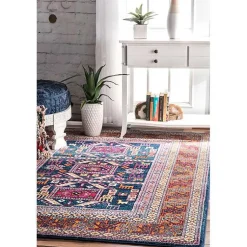 Kirklands Home -Color Tribal Marisela Area Rug, 5x7 Multi Online