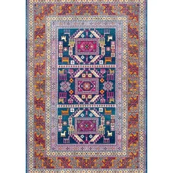 Kirklands Home -Color Tribal Marisela Area Rug, 5x7 Multi Online