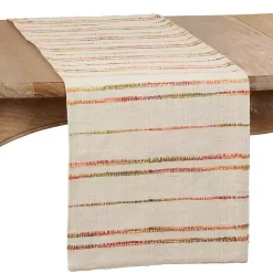 Kirklands Home Multicolor Woven Lines Table Runner, 54 in. Sale
