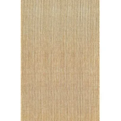 Kirklands Home Natural Intertwined Santal Outdoor Area Rug, 7x9 Tan Clearance