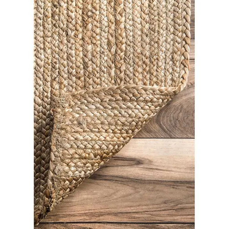 Kirklands Home Natural Reno Woven Accent Rug Tan