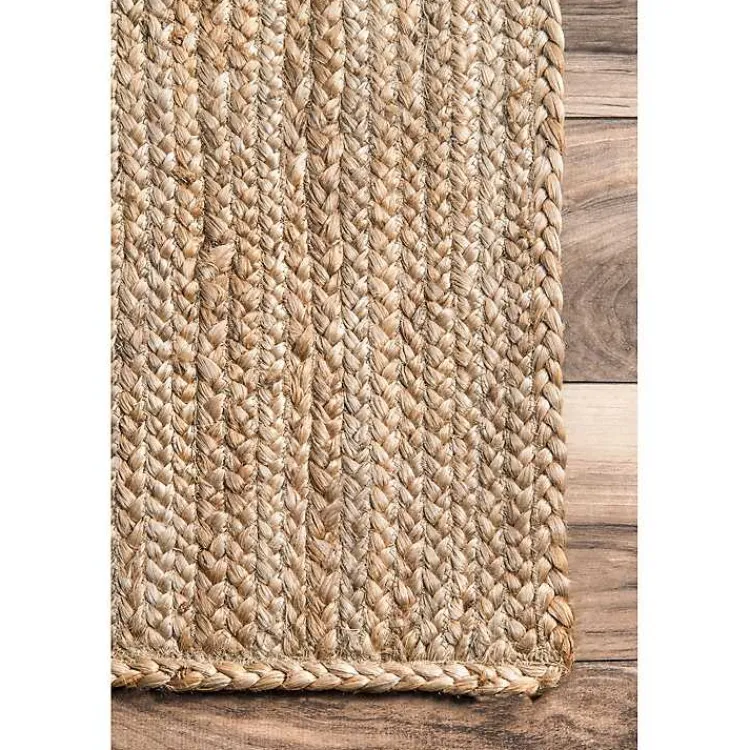 Kirklands Home Natural Reno Woven Accent Rug Tan